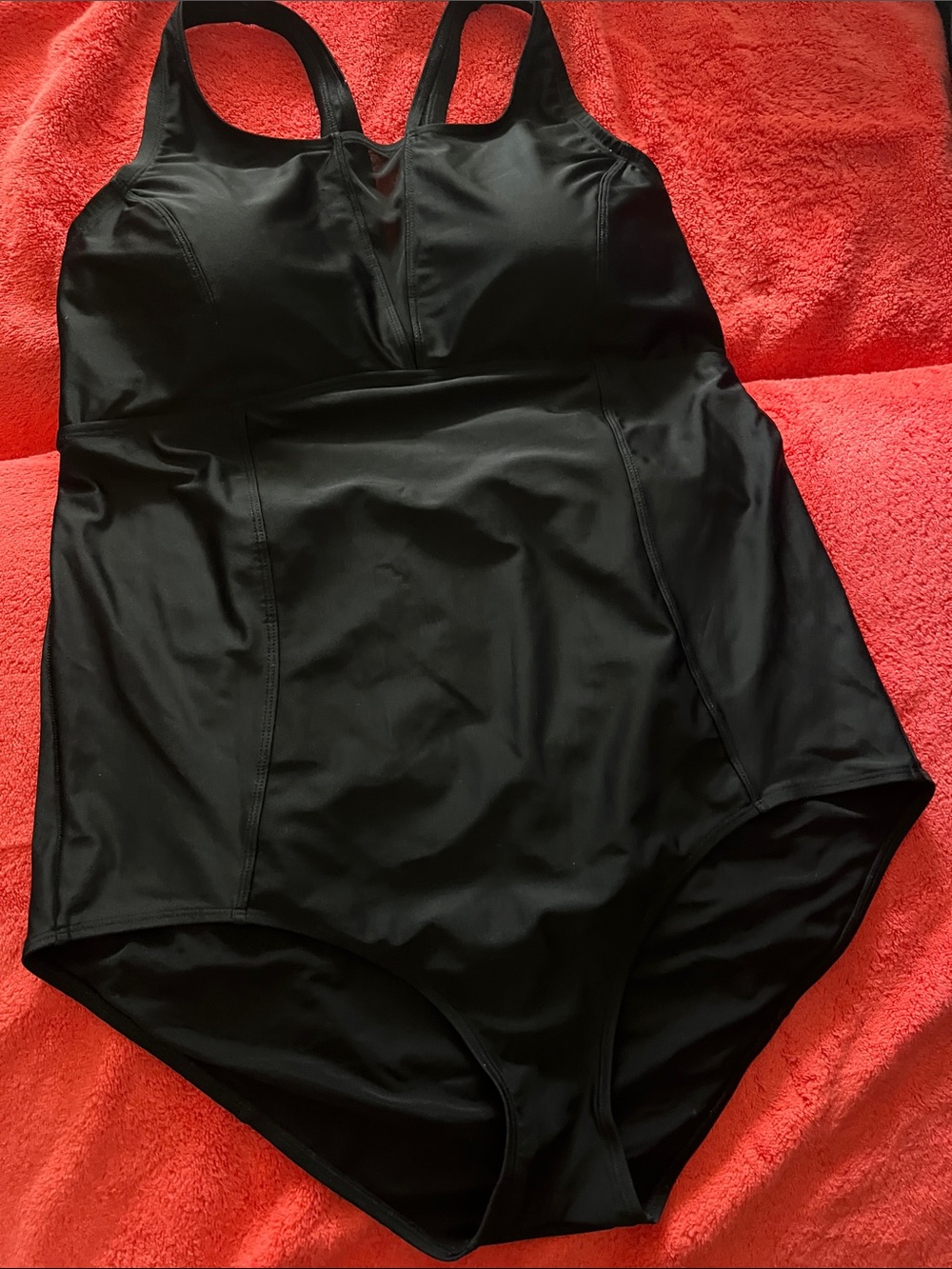 torrid Black One-Piece with Subtle Branding